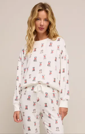 Elle Puppy Love LS  Top