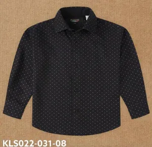 Emilio Black Dress Shirt