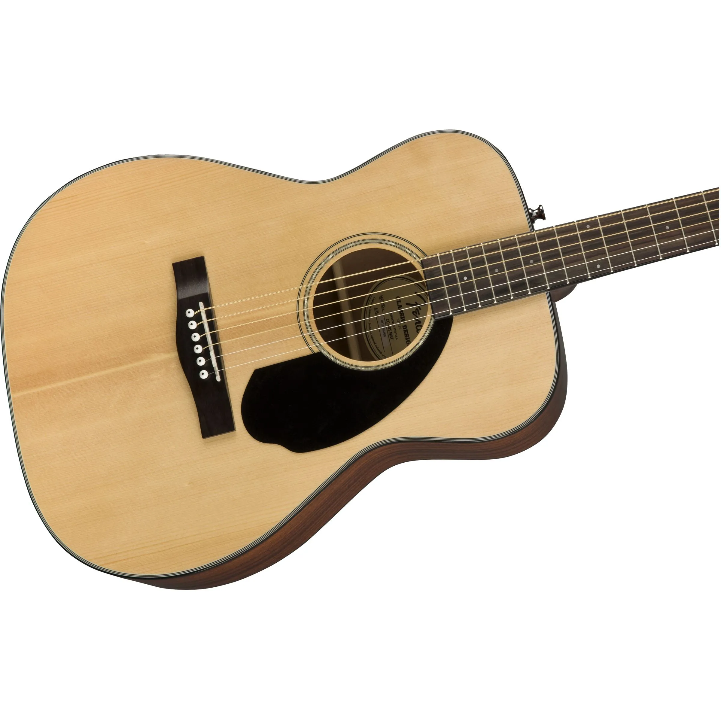 Fender CC-60S Concert Acoustic Guitar, Natural