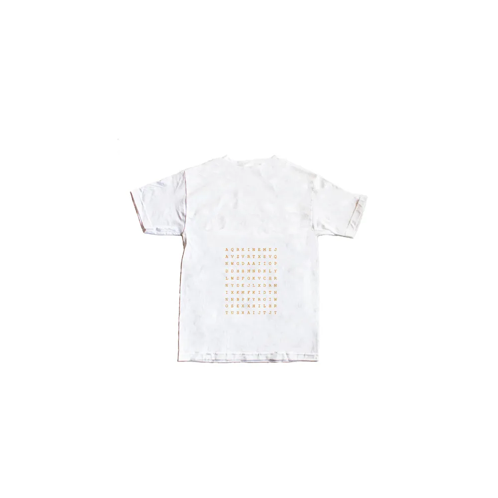 FIND ME White Graphic T-shirt