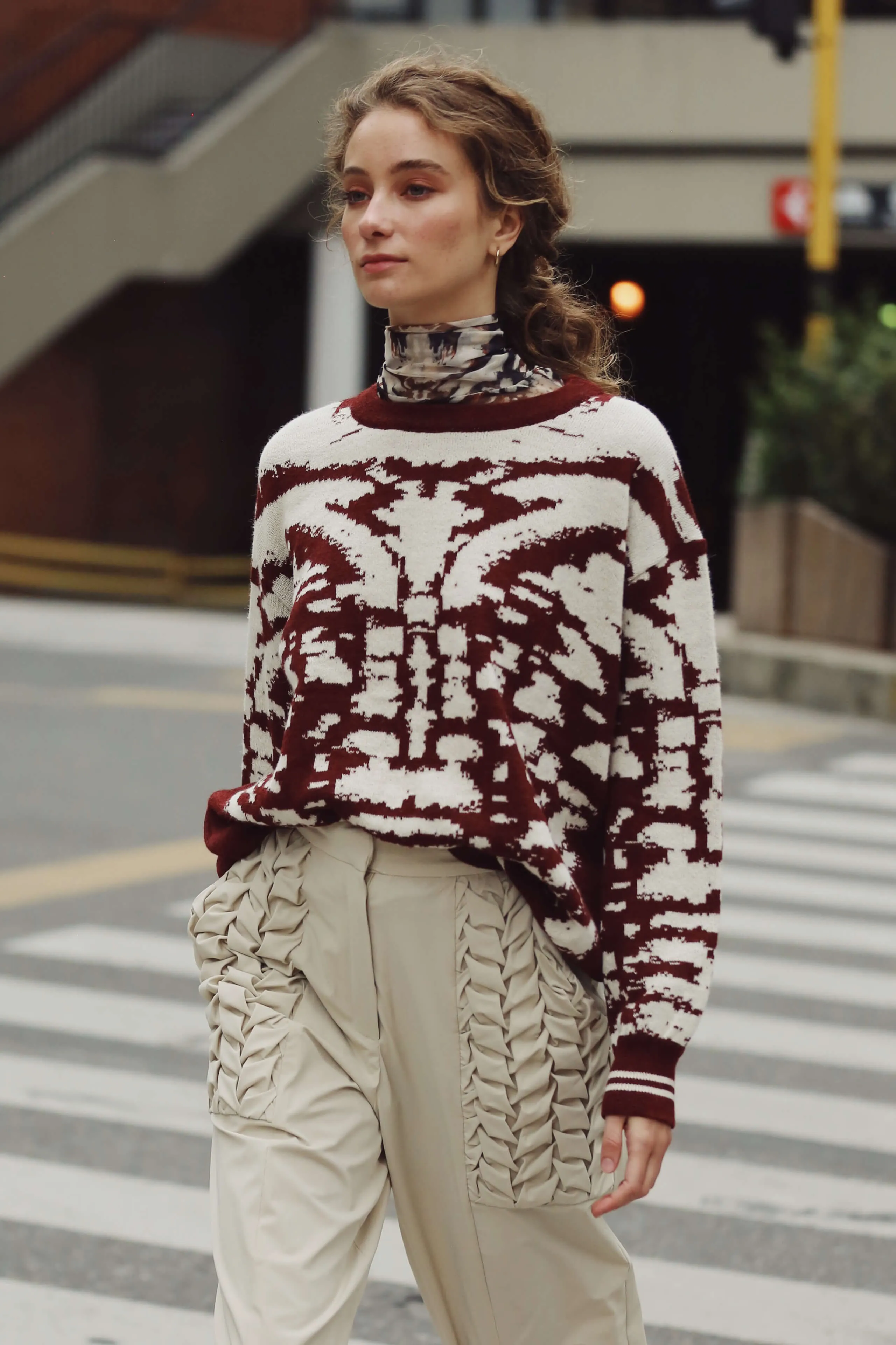 FIORELLA RED SWEATER