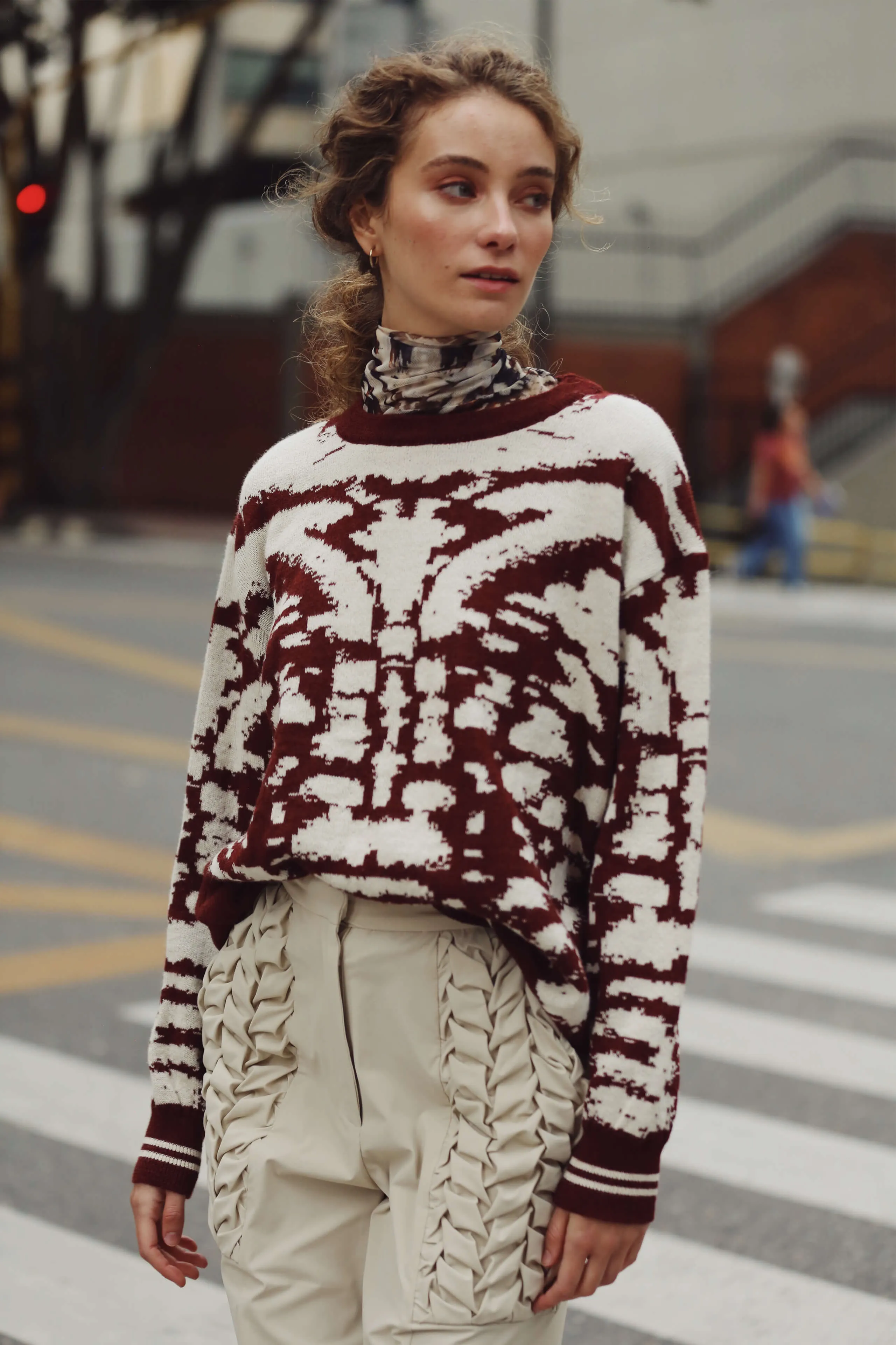 FIORELLA RED SWEATER