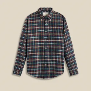 Forest Train Long Sleeve Cotton Shirt
