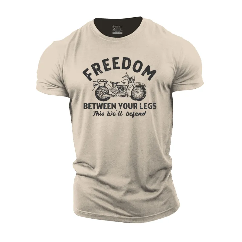 Freedom Between Your Legs Cotton T-Shirt