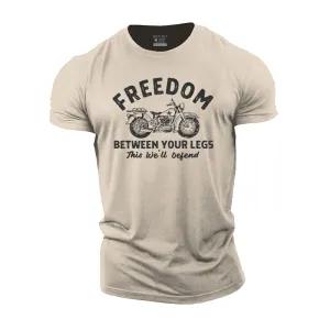 Freedom Between Your Legs Cotton T-Shirt