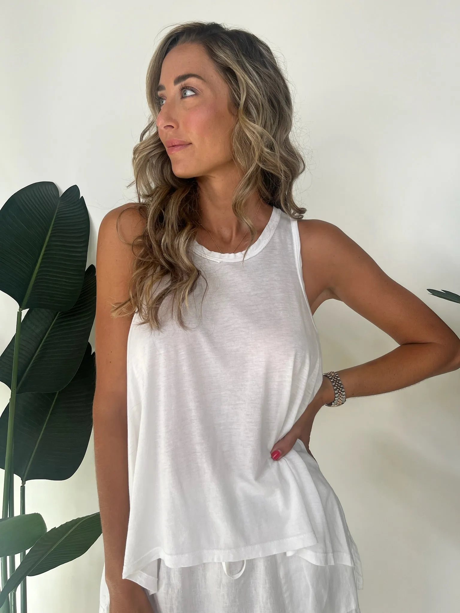 Fresh Laundry Crew Neck Tank