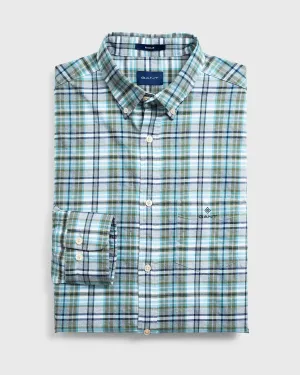 GANT Loden Green Winter Twill Heather Button Down Shirt 3011430 Size M NWT