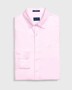 GANT Slim Fit Shadow Rose Broadcloth Pinstripe Button Down Shirt 3046602 Size M