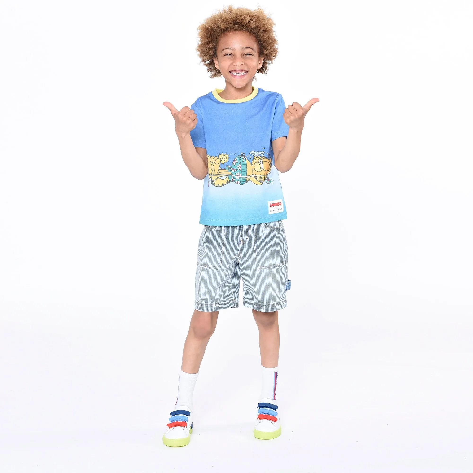 Garfield T-Shirt - Pale Blue