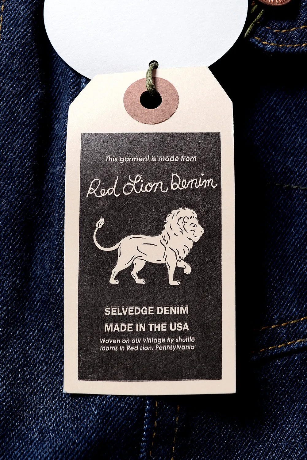 GD212 RELAXED-FIT TRUCKER JACKET | Washed 13 Oz Selvedge Denim - Classic Indigo