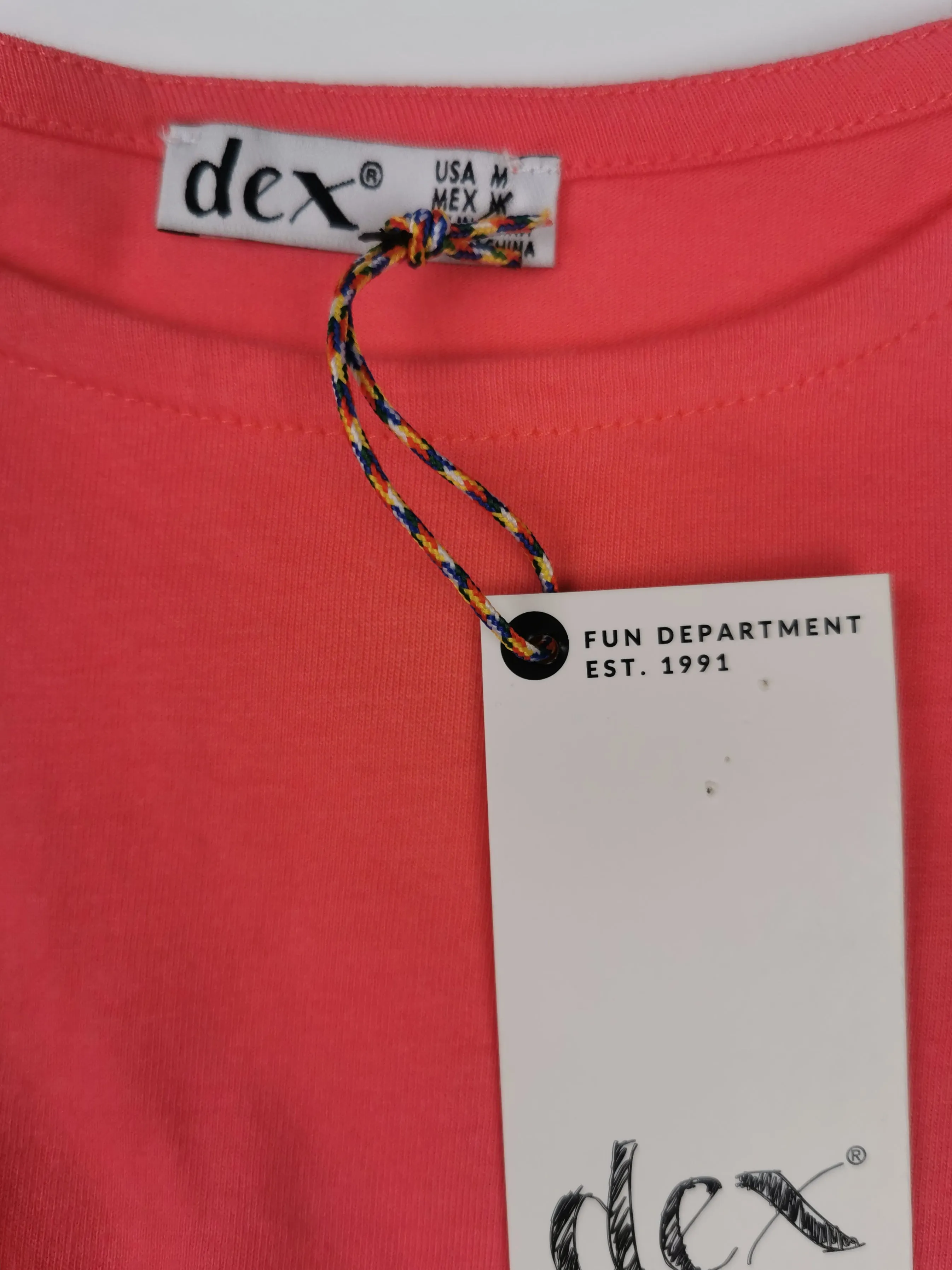 GIRL SIZE MEDIUM (10 YEARS) - DEX Kids, Soft Cotton T-shirt NWT B46