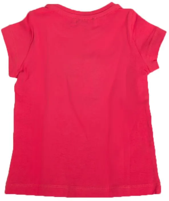 Girls Logo Pink Tee