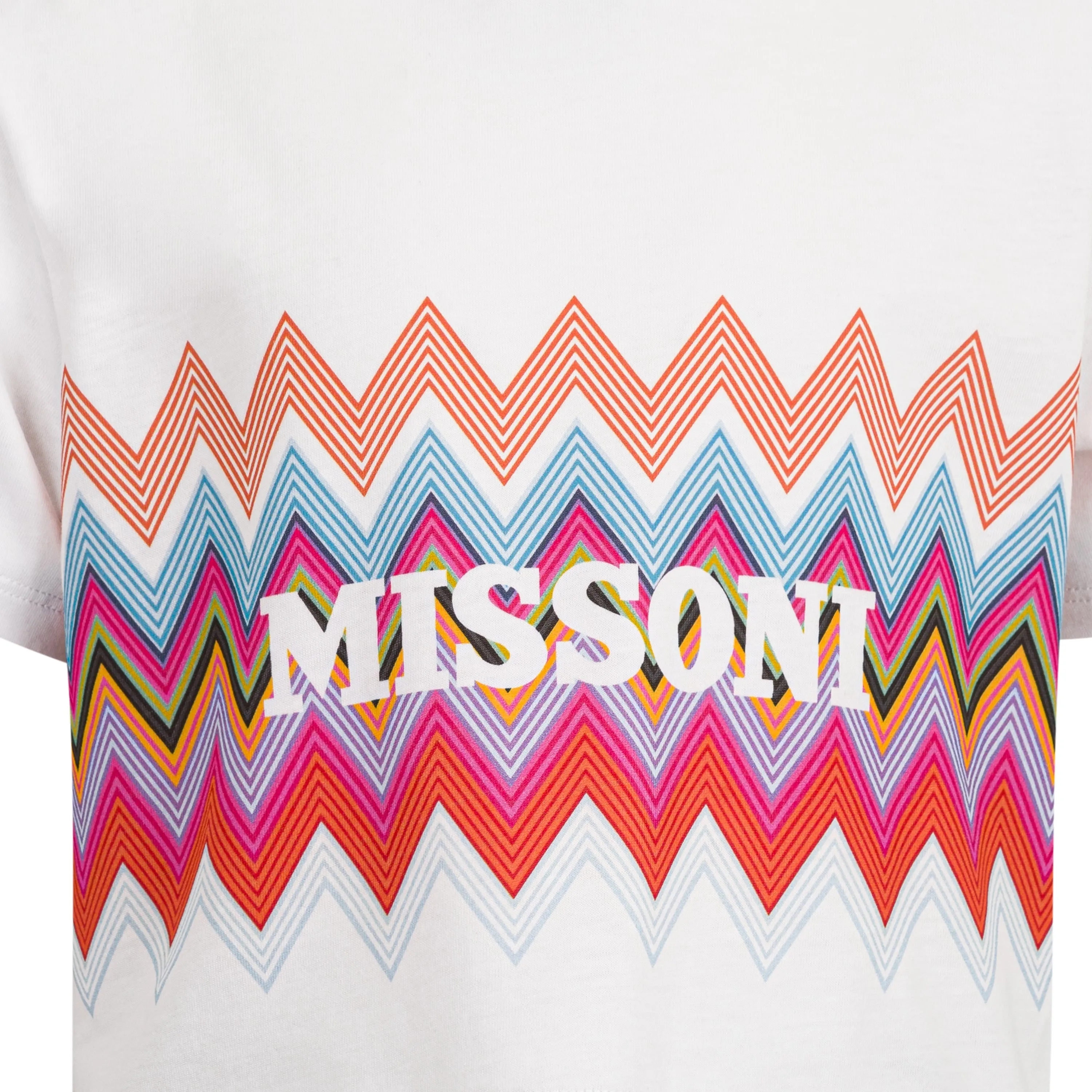 Girls Pink Zig Zag T-Shirt
