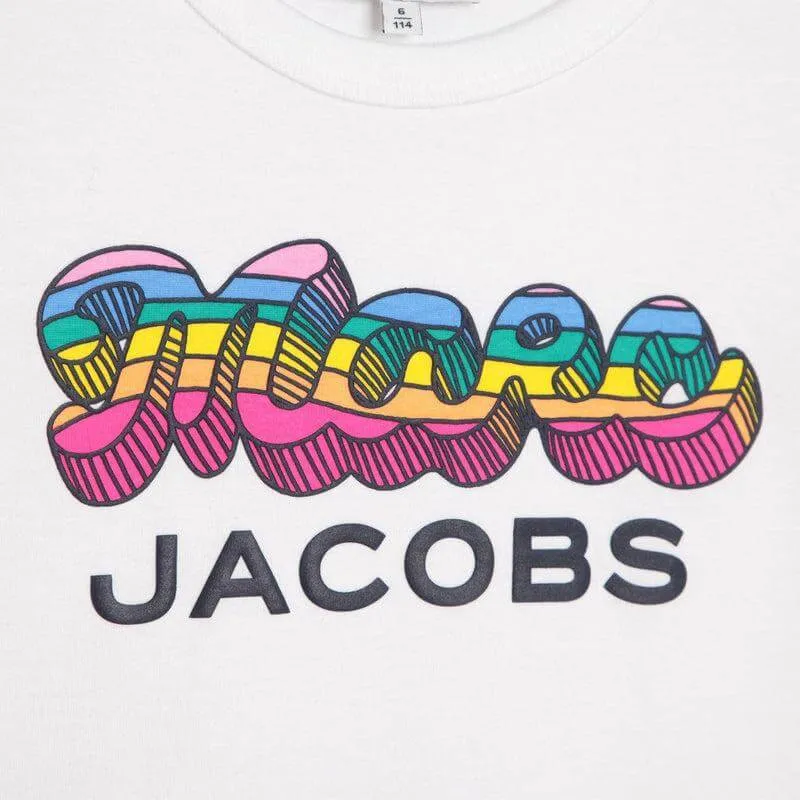 Girls Rainbow Logo T-shirt