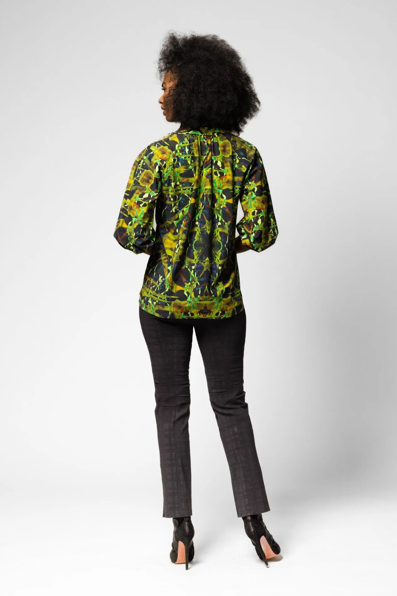 Gish Blouse - Sendai Print