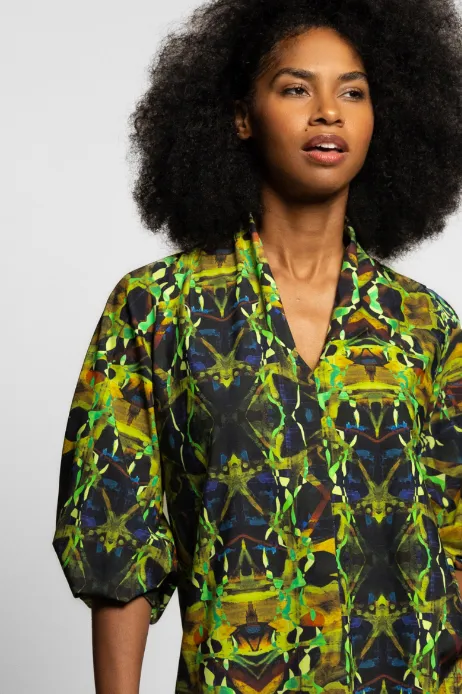 Gish Blouse - Sendai Print