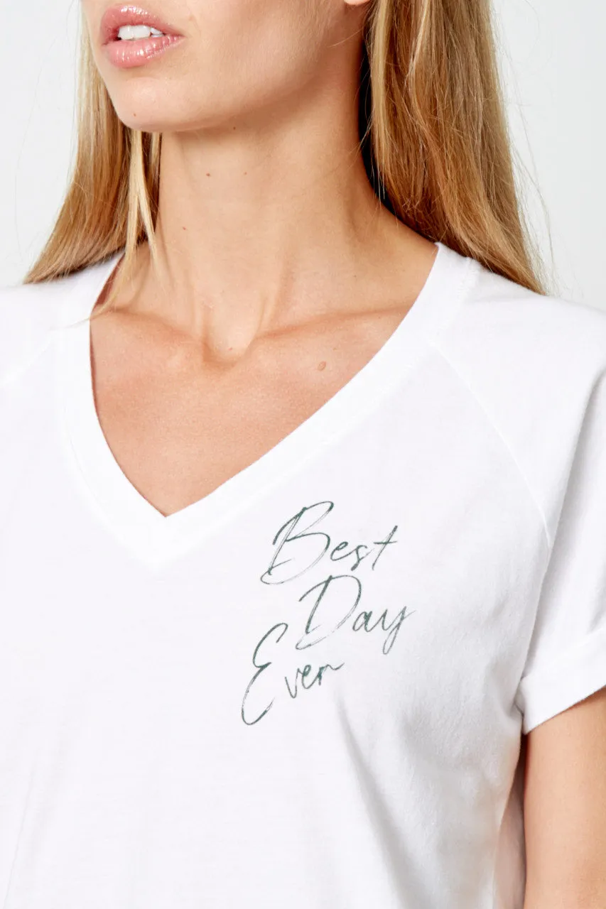 Good hYOUman "Best Day Ever" Shirt - Women's