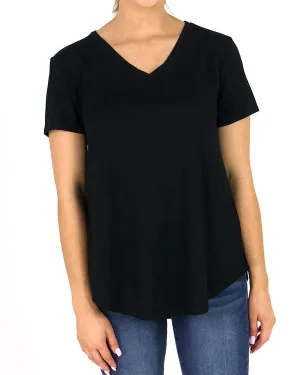 Grace & Lace Perfect V-Neck Tee - Solids