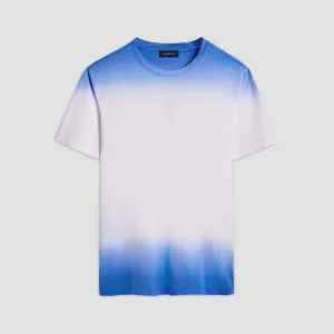 Gradient Print Crew Neck T-Shirt