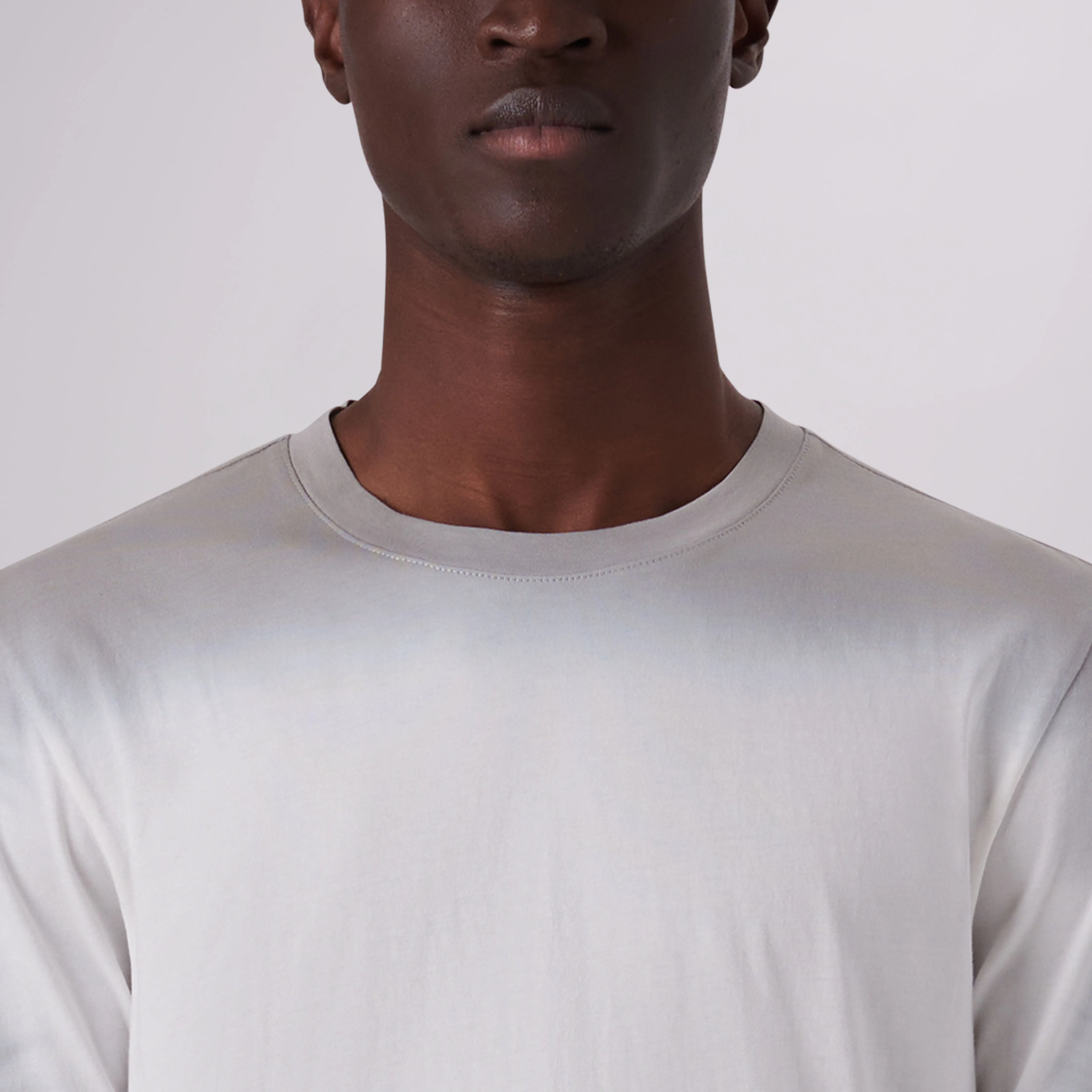 Gradient Print Crew Neck T-Shirt