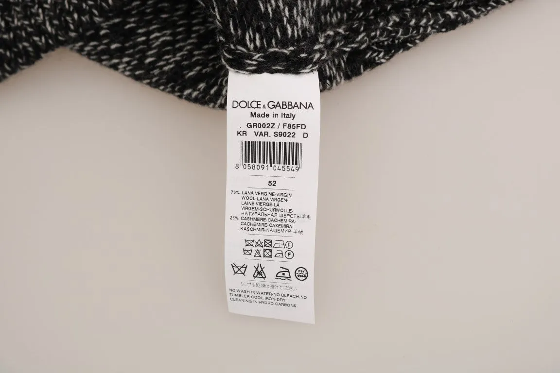 Gray Wool Cashmere Sweater