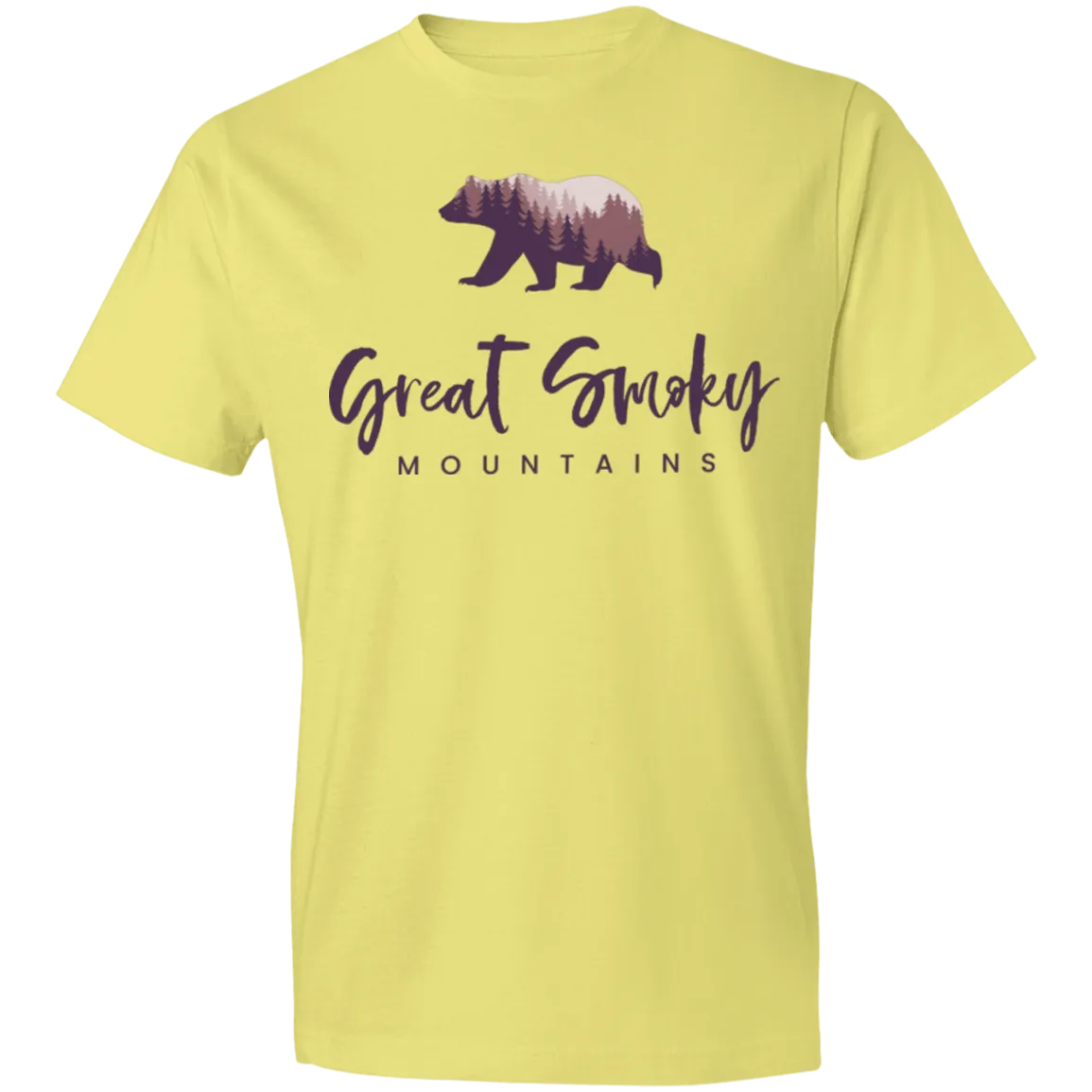Great Smoky Mountains Purple - Men's Tee
