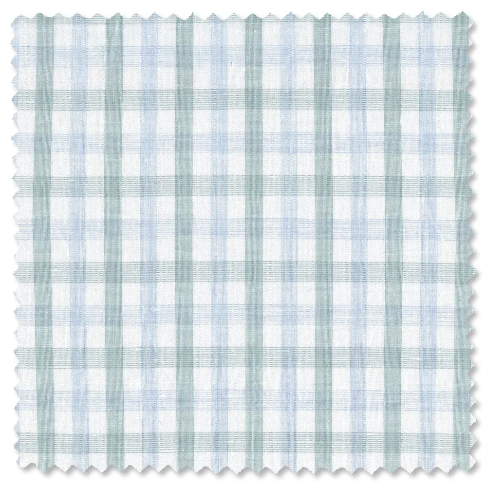 Green Monti Plaid Linen