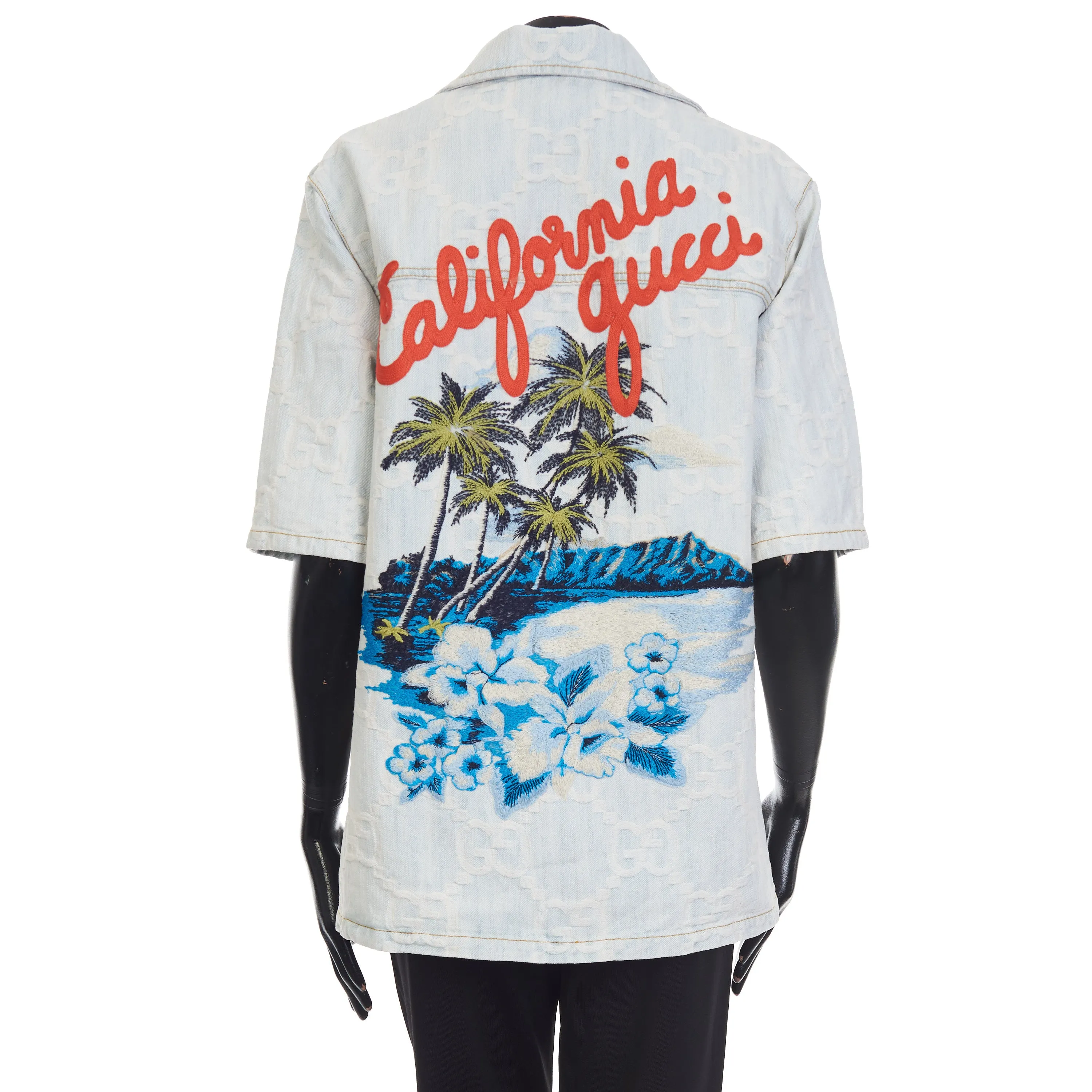 Gucci And California GG Denim Jacket