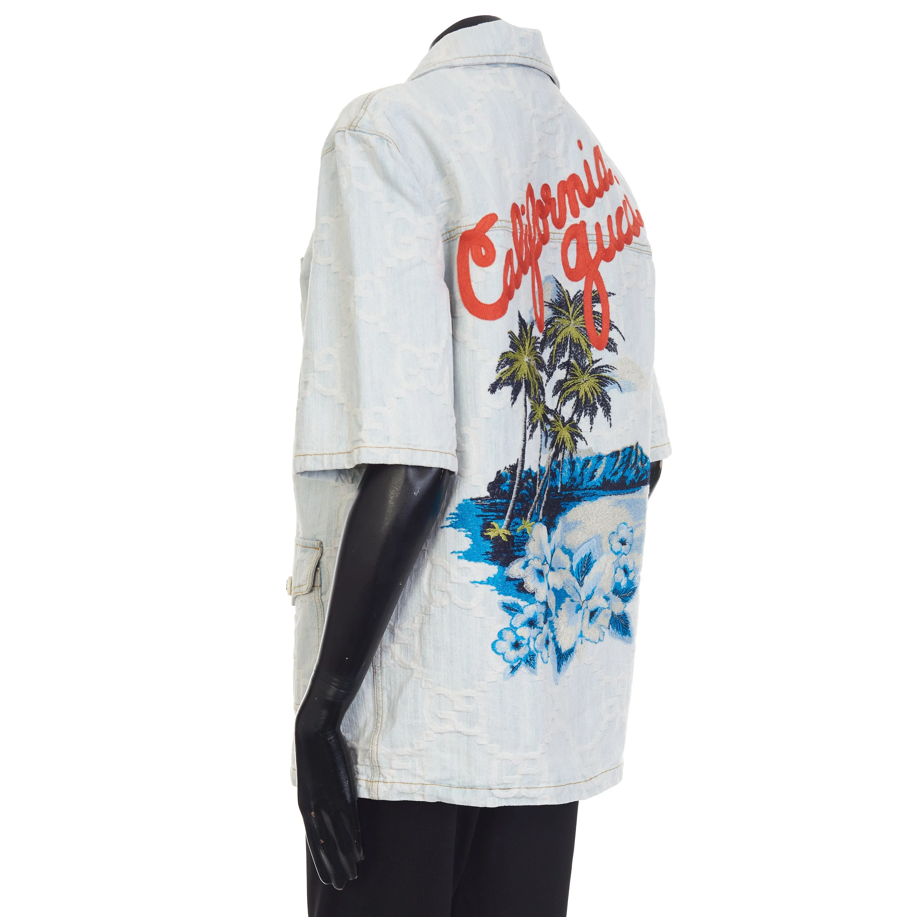 Gucci And California GG Denim Jacket