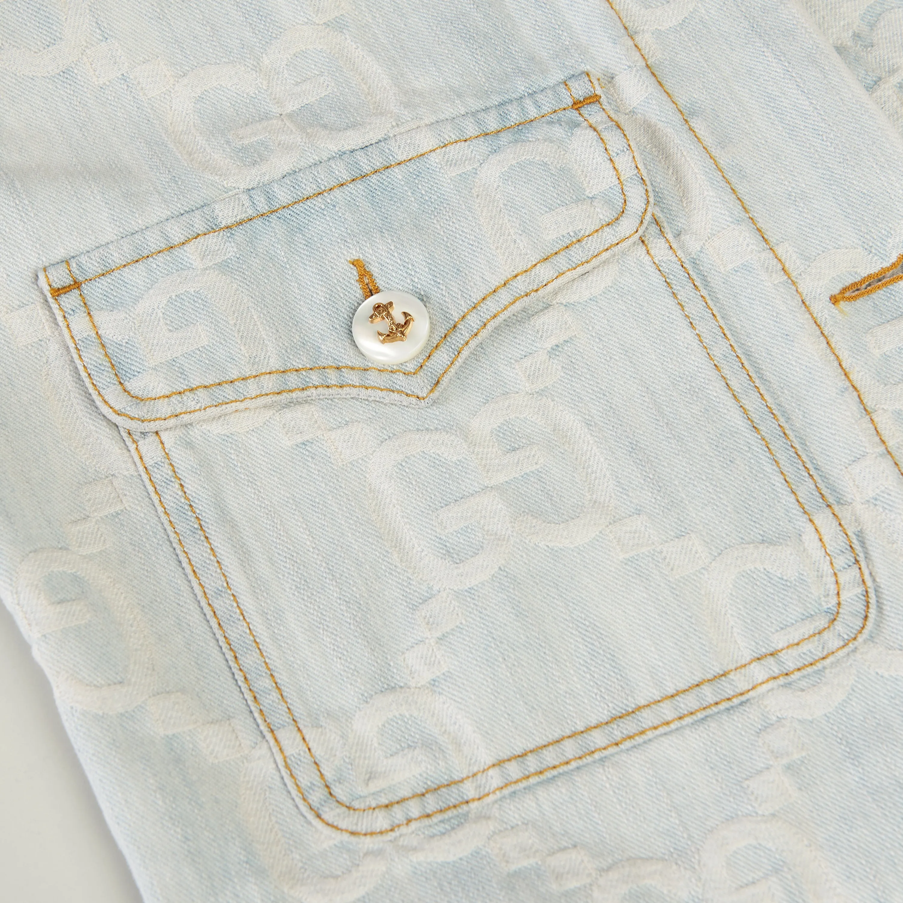 Gucci And California GG Denim Jacket