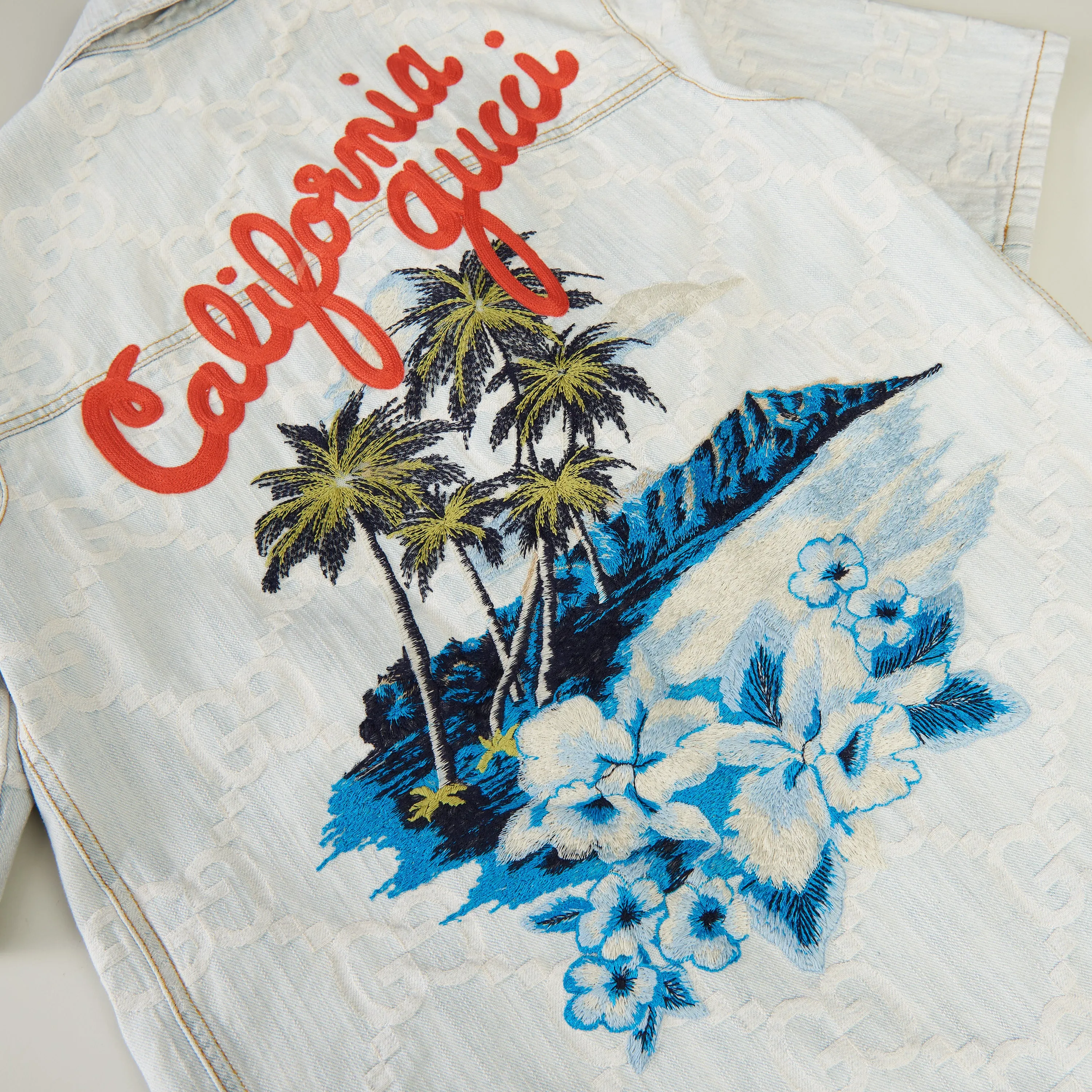 Gucci And California GG Denim Jacket