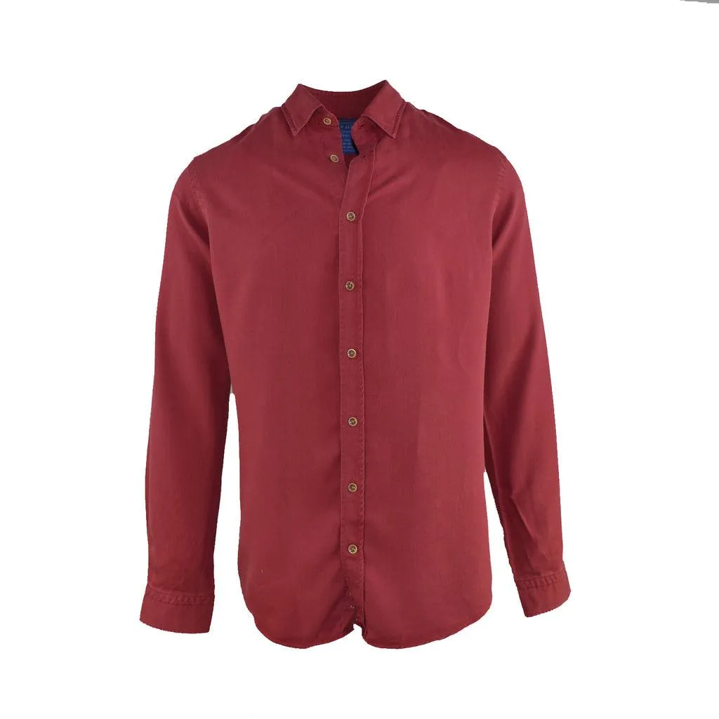 Gun Hill Mens Classic Old Smoothy Shirt Rust