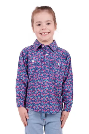 Hard Slog Shirt Kids Bella Half Button