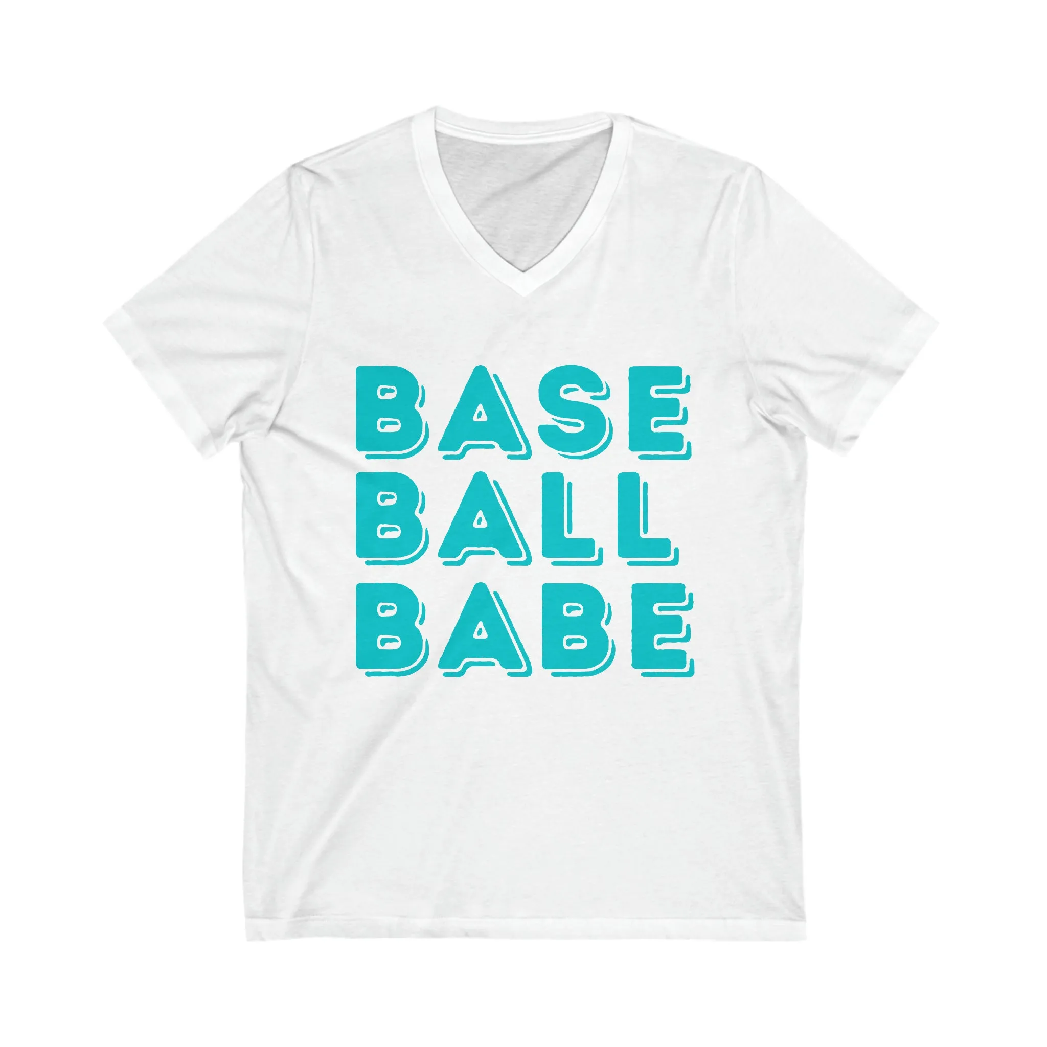 Hazel Blues® |  Baseball Babe Graphic V-Neck Tee