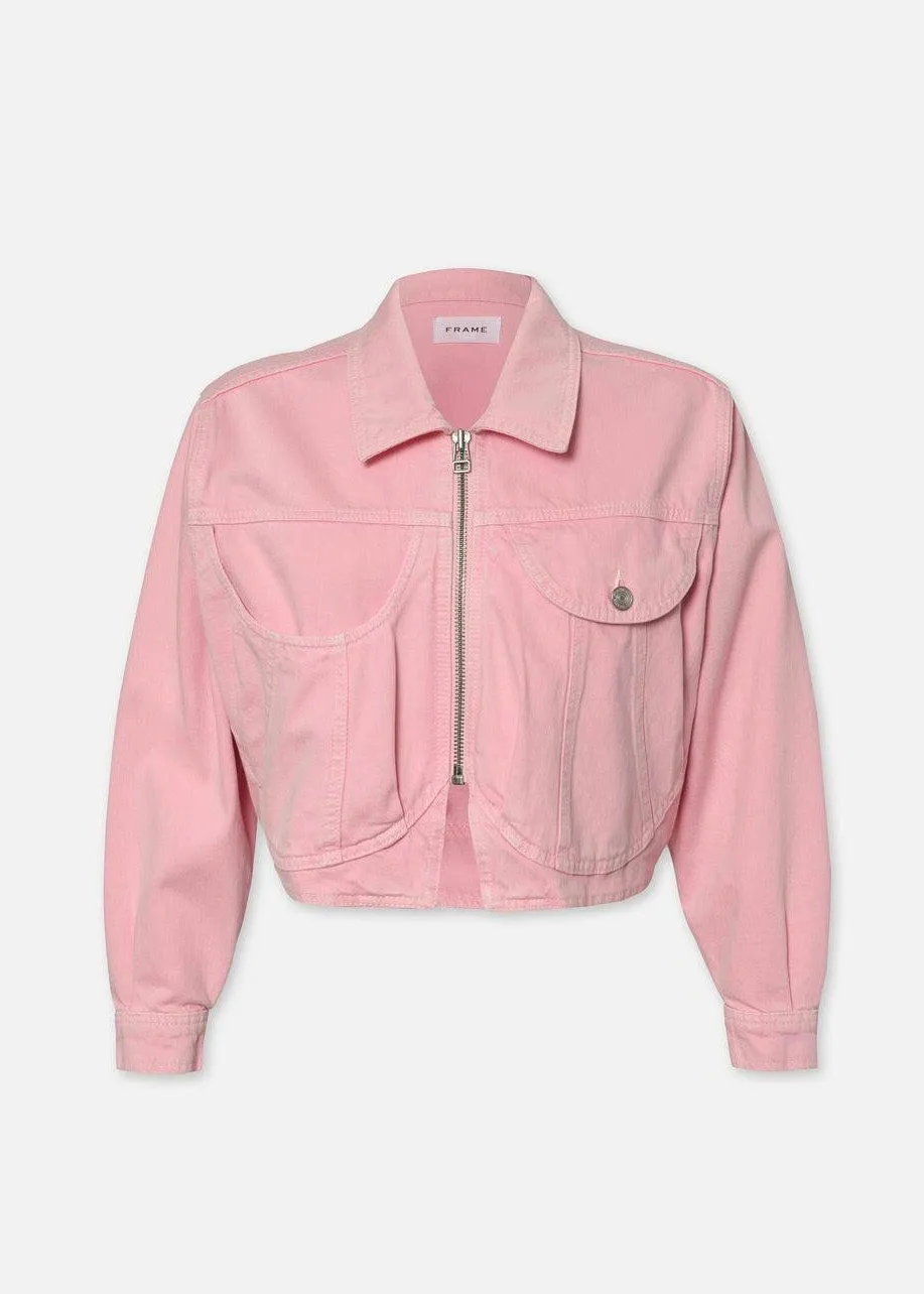 Heart Jacket (Washed Dusty Pink)