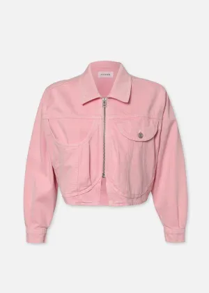 Heart Jacket (Washed Dusty Pink)