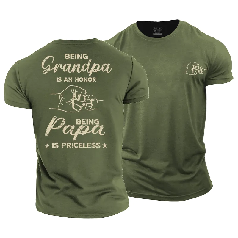 Honor and Priceless Cotton T-Shirt