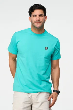 HORIZON BLUE CREW NECK