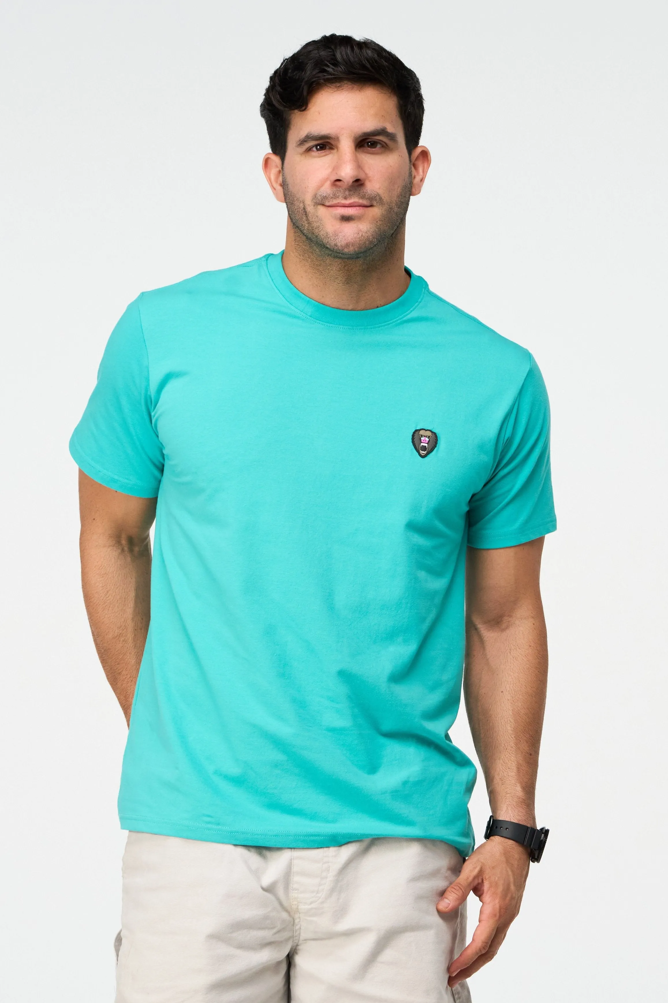 HORIZON BLUE CREW NECK