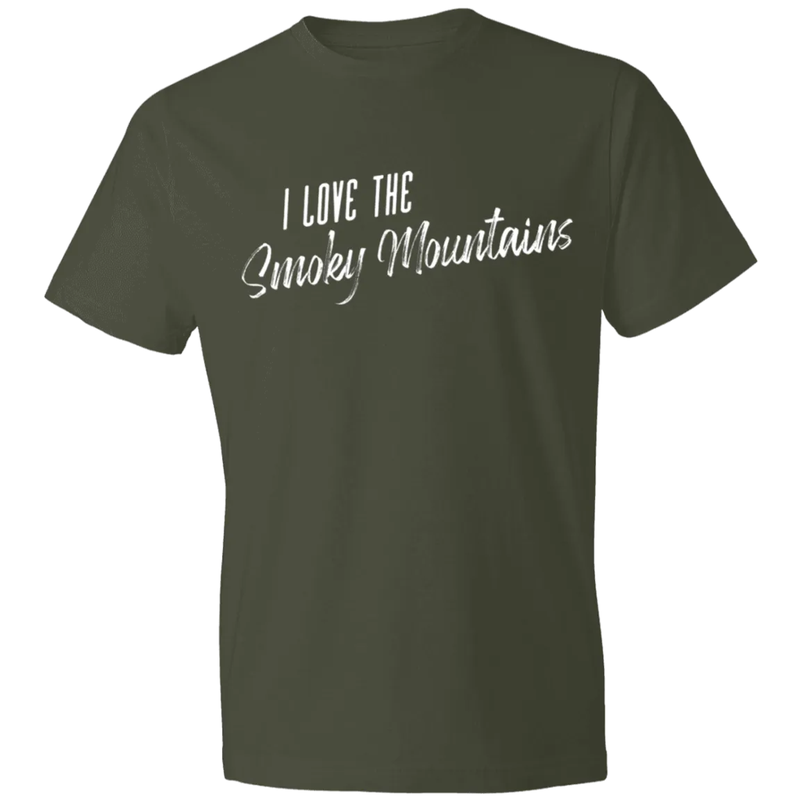 I Love the Smoky Mountains (White) - Men's Tee