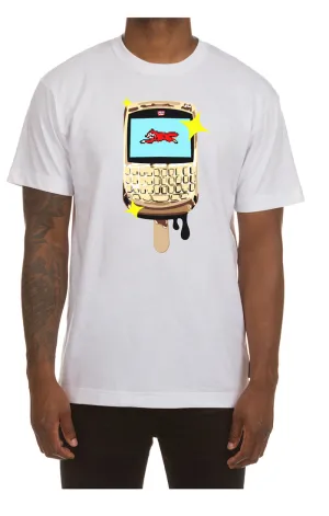 ICECREAM GOLD BLACKBERRY WHITE TEE