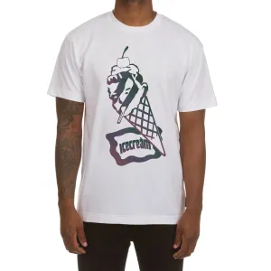 Icecream Shine Tee- White