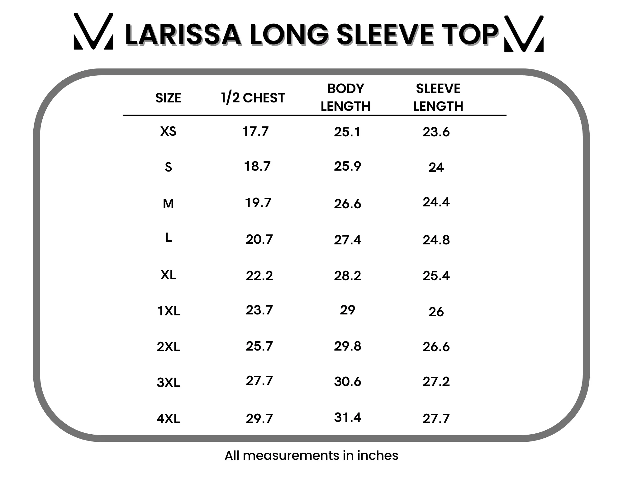 IN STOCK Larissa Long Sleeve - White