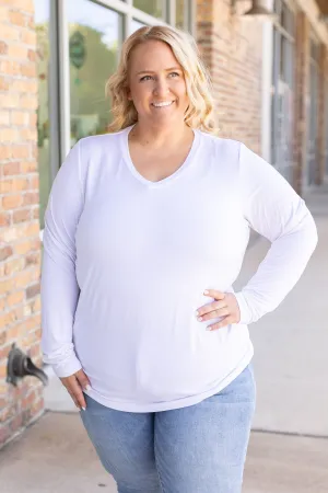 IN STOCK Larissa Long Sleeve - White