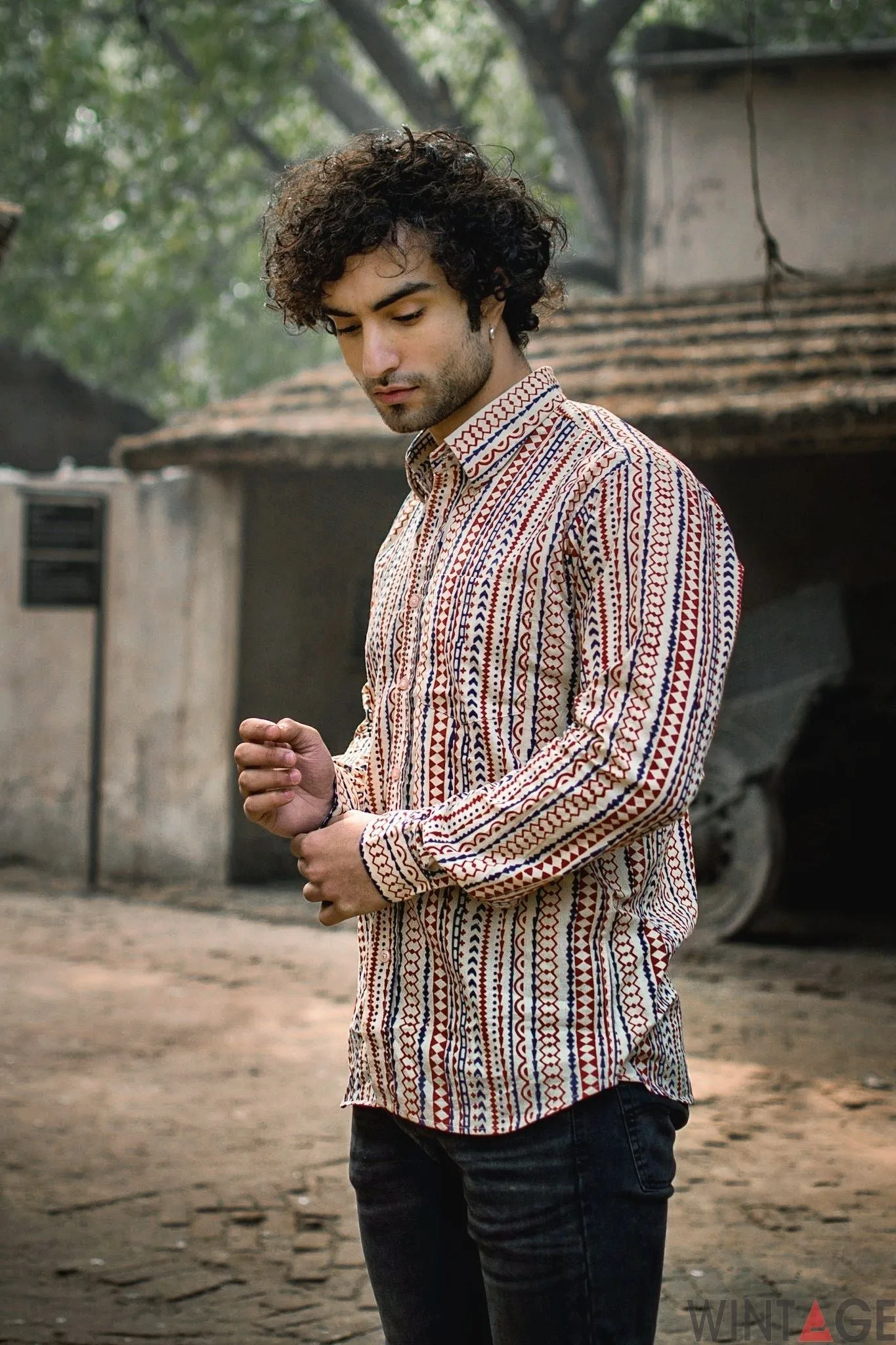 Jaipur 100% Cotton Cream Shirts