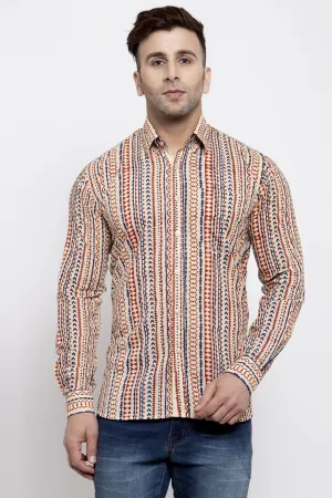 Jaipur 100% Cotton Cream Shirts