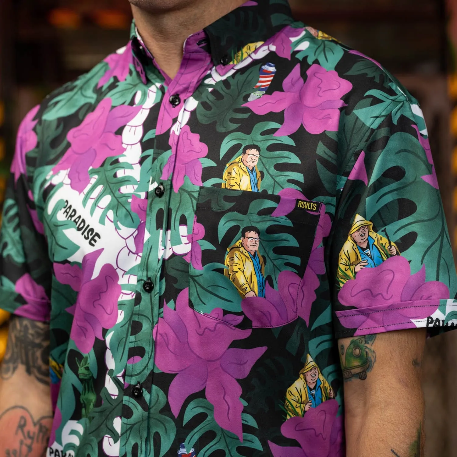 Jurassic Park "Nobody Cares" – KUNUFLEX Short Sleeve Shirt