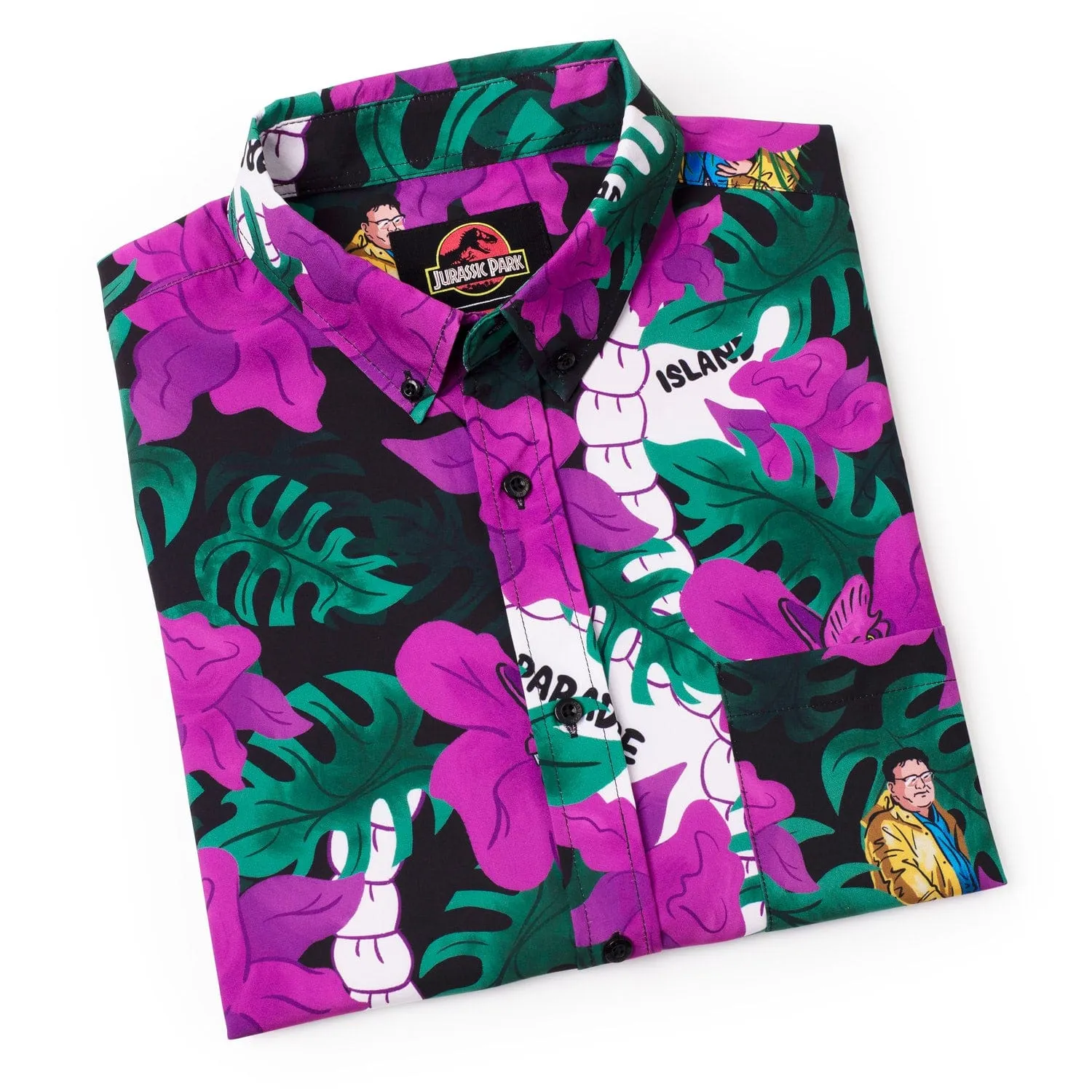 Jurassic Park "Nobody Cares" – KUNUFLEX Short Sleeve Shirt