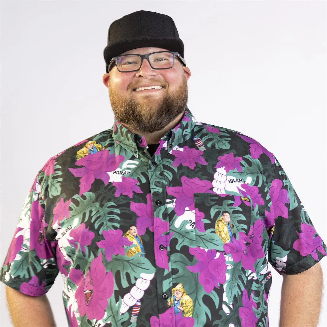 Jurassic Park "Nobody Cares" – KUNUFLEX Short Sleeve Shirt