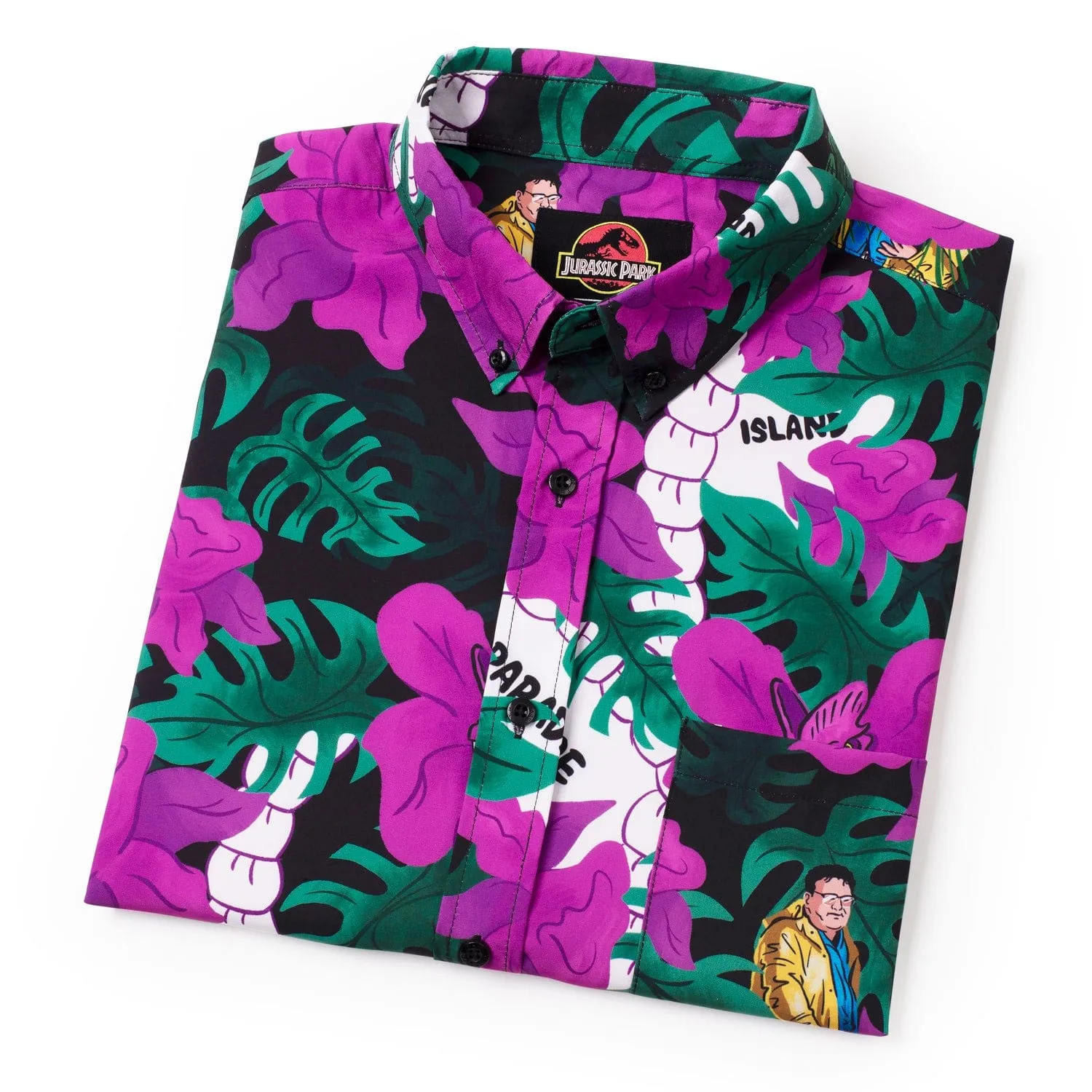 Jurassic Park "Nobody Cares" – KUNUFLEX Short Sleeve Shirt